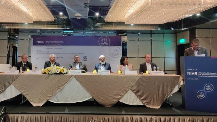 অসংক্রামক রোগ ও পরিবেশগত পরিবর্তন মোকাবিলায় বৈশ্বিক স্বাস্থ্য গবেষণা বিষয়ক সেমিনার
