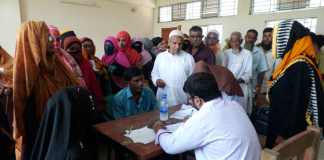 ঝিনাইদহে ১২শ’ দুস্থ-অসহায় রোগীকে বিনামূল্যে চিকিৎসা বিনামূল্যে চিকিৎসা