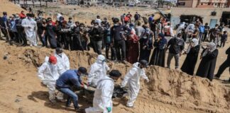 গাজার আল-শিফা হাসপাতালে তৃতীয় গণকবর, মিলল ৪৯ লাশ