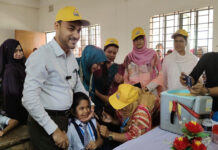 প্রথম দিনে টাইফয়েডের টিকা নিলো ১০ লাখ শিশু